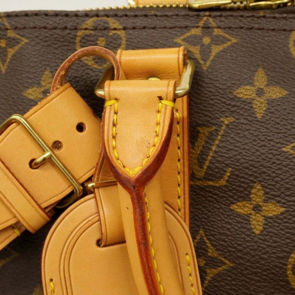 LOUIS VUITTON Authentic Brown Monogram Keepall 45 Boston Bag - Picture 9 of 10